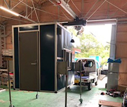 ハウス部分は簡単取り外し